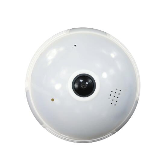 300W panoramic white light bulb camera remote HD monitoring